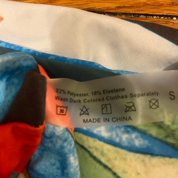 Colorful Abstract Bikini Bottom - Picture 3 of 3